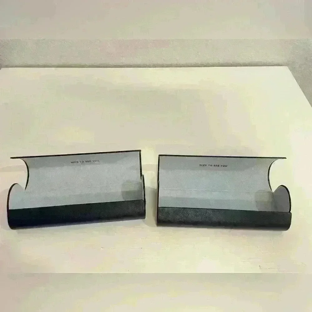 Warby Parker Set‎ of Two Eyeglasses Cases with Boxes Flap Magnetic Closure